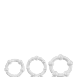 LOVE AND VIBES 3 Anneaux Cockring Silicone -Sextoys boutique 3 anneaux cockring silicone 7