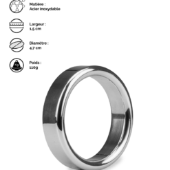 LOVE AND VIBES Anneau Cockring En Inox Hardy 31 LOVE AND VIBES Anneau Cockring En Inox Hardy -Sextoys boutique anneau cockring en inox hardy 14
