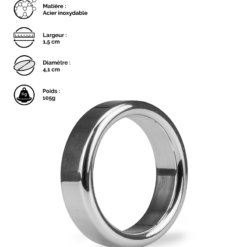 LOVE AND VIBES Anneau Cockring En Inox Hardy 26 LOVE AND VIBES Anneau Cockring En Inox Hardy -Sextoys boutique anneau cockring en inox hardy 9