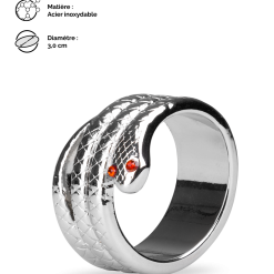 LOVE AND VIBES Anneau Cockring En Inox Medusa -Sextoys boutique anneau cockring en inox medusa 14