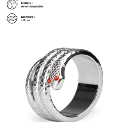 LOVE AND VIBES Anneau Cockring En Inox Medusa -Sextoys boutique anneau cockring en inox medusa 9