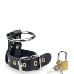 LOVE AND VIBES Anneau Cockring Métal Et Cadenas -Sextoys boutique anneau cockring metal et cadenas 6