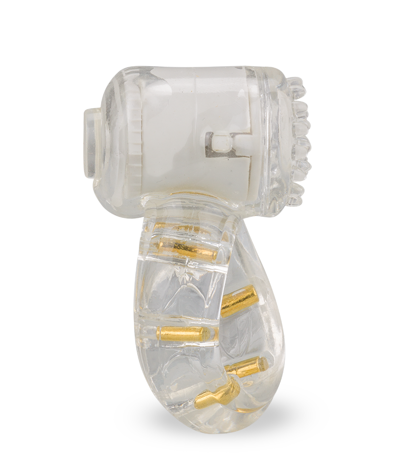 LOVE AND VIBES Anneau Cockring Picots Transparent 2 LOVE AND VIBES Anneau Cockring Picots Transparent – Image 2