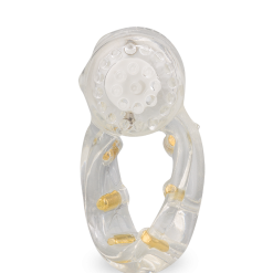 LOVE AND VIBES Anneau Cockring Picots Transparent 7 LOVE AND VIBES Anneau Cockring Picots Transparent -Sextoys boutique anneau cockring picots transparent 5