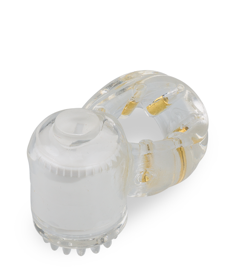 LOVE AND VIBES Anneau Cockring Picots Transparent 5 LOVE AND VIBES Anneau Cockring Picots Transparent – Image 5