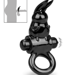 LOVE AND VIBES Anneau Cockring Vibrant 10 Modes Bunny