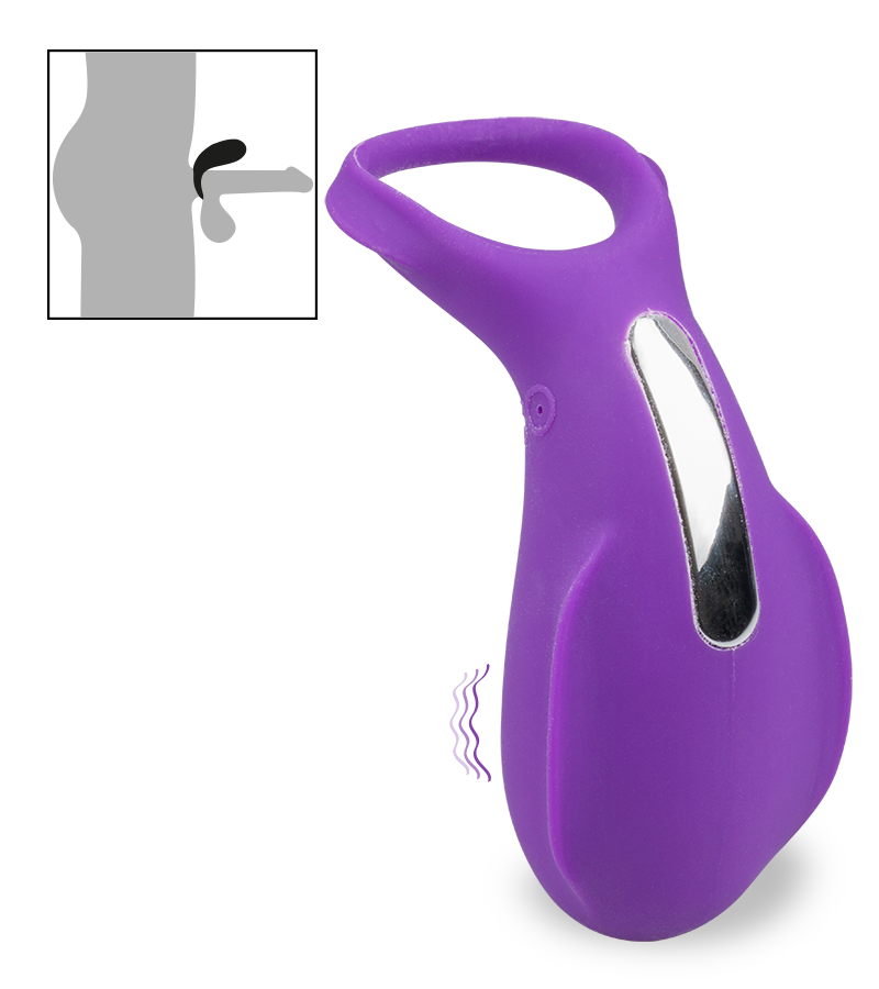 LOVE AND VIBES Anneau Cockring Vibrant Shelly 1 LOVE AND VIBES Anneau Cockring Vibrant Shelly