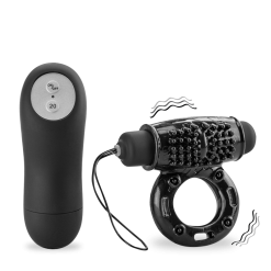 LOVE AND VIBES Anneau Cockring Vibrant Télécommandé 20 Vitesses