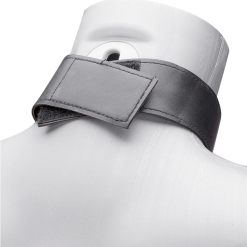 LOVE AND VIBES Attache Cou Et Poignets 3 Niveaux En Similicuir -Sextoys boutique attache cou et poignets 3 niveaux en similicuir 5