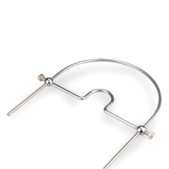 LOVE AND VIBES Bâillon En Métal Réglable -Sextoys boutique baillon en metal reglable 6