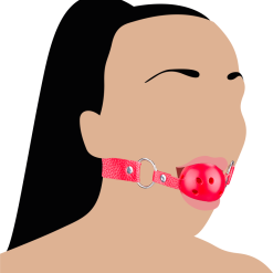 LOVE AND VIBES Bâillon Gag-ball BDSM -Sextoys boutique baillon gag ball bdsm 10