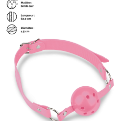 LOVE AND VIBES Bâillon Gag-ball BDSM -Sextoys boutique baillon gag ball bdsm 19