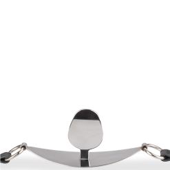 LOVE AND VIBES Bâillon Plat En Métal Et Similicuir -Sextoys boutique baillon plat en metal et similicuir 10