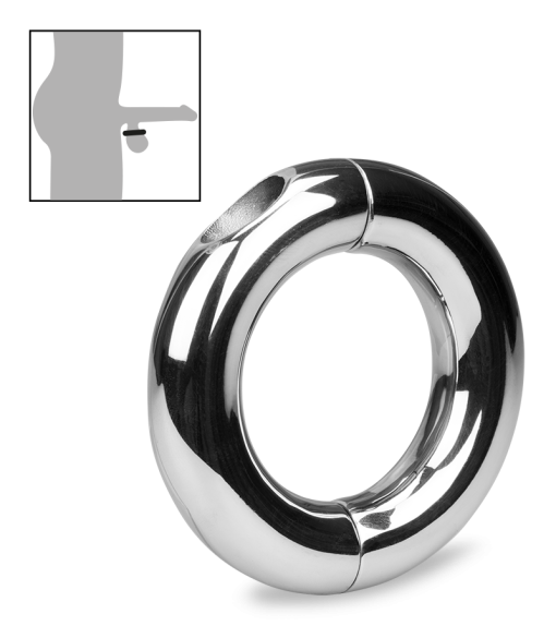 LOVE AND VIBES Ballstretcher En Acier Heavy Metal -Sextoys boutique ballstretcher en acier heavy metal 3