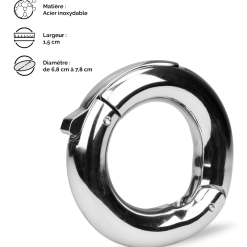 LOVE AND VIBES Ballstretcher Réglable En Inox Havy 25 LOVE AND VIBES Ballstretcher Réglable En Inox Havy -Sextoys boutique ballstretcher reglable en inox havy 12