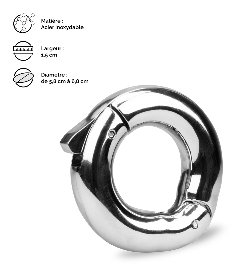 LOVE AND VIBES Ballstretcher Réglable En Inox Havy 2 LOVE AND VIBES Ballstretcher Réglable En Inox Havy – Image 2