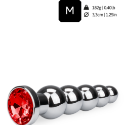 LOVE AND VIBES Bijou Anal Rosebud Chapelet - 7 Coloris -Sextoys boutique bijou anal rosebud chapelet 7 coloris 28