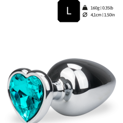 LOVE AND VIBES Bijou Anal Rosebud Coeur L - 7 Coloris -Sextoys boutique bijou anal rosebud coeur l 7 coloris 40