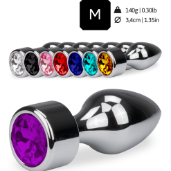 LOVE AND VIBES Bijou Anal Rosebud Missile M - 8 Coloris