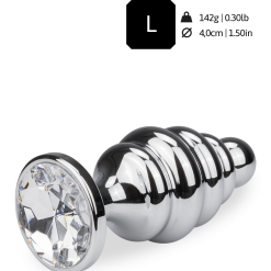 LOVE AND VIBES Bijou Anal Rosebud Torsadé L - 8 Coloris -Sextoys boutique bijou anal rosebud torsade l 8 coloris 10 1