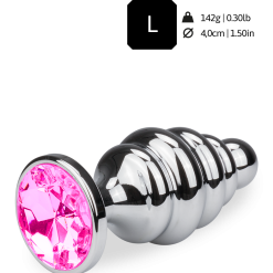 LOVE AND VIBES Bijou Anal Rosebud Torsadé L - 8 Coloris -Sextoys boutique bijou anal rosebud torsade l 8 coloris 28 1