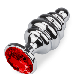 LOVE AND VIBES Bijou Anal Rosebud Torsadé L - 8 Coloris -Sextoys boutique bijou anal rosebud torsade l 8 coloris 38 1