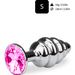 LOVE AND VIBES Bijou Anal Rosebud Torsadé S - 8 Coloris -Sextoys boutique bijou anal rosebud torsade s 8 coloris 28