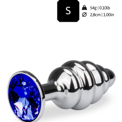 LOVE AND VIBES Bijou Anal Rosebud Torsadé S - 8 Coloris -Sextoys boutique bijou anal rosebud torsade s 8 coloris 40