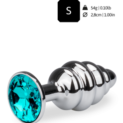 LOVE AND VIBES Bijou Anal Rosebud Torsadé S - 8 Coloris -Sextoys boutique bijou anal rosebud torsade s 8 coloris 46