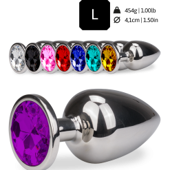 LOVE AND VIBES Bijou Anal Rosebud XL - 8 Coloris