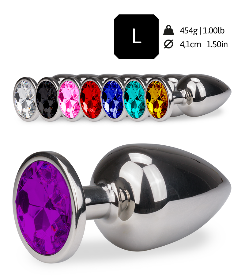 LOVE AND VIBES Bijou Anal Rosebud XL - 8 Coloris 1 LOVE AND VIBES Bijou Anal Rosebud XL - 8 Coloris