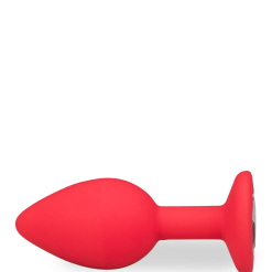 LOVE AND VIBES Bijou Anal Silicone Strass - 4 Coloris -Sextoys boutique bijou anal silicone strass 4 coloris 14