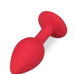 LOVE AND VIBES Bijou Anal Silicone Strass - 4 Coloris -Sextoys boutique bijou anal silicone strass 4 coloris 16