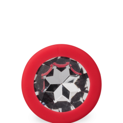 LOVE AND VIBES Bijou Anal Silicone Strass - 4 Coloris -Sextoys boutique bijou anal silicone strass 4 coloris 17