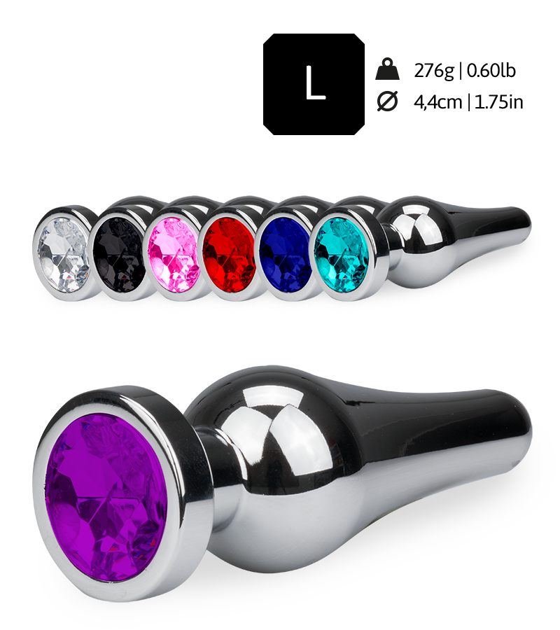 LOVE AND VIBES Bijou D'anus Rocket L - 7 Coloris 1 LOVE AND VIBES Bijou D'anus Rocket L - 7 Coloris