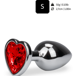 LOVE AND VIBES Bijou Rosebud Coeur S - 7 Coloris -Sextoys boutique bijou rosebud coeur s 7 coloris 34 2