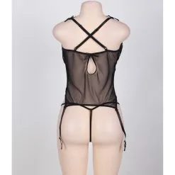 LOVE AND VIBES Body à Porte-jarretelles En Dentelle -Sextoys boutique body a porte jarretelles en dentelle 11