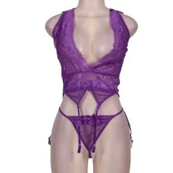 LOVE AND VIBES Body à Porte-jarretelles En Dentelle -Sextoys boutique body a porte jarretelles en dentelle 12