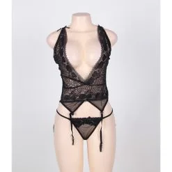 LOVE AND VIBES Body à Porte-jarretelles En Dentelle -Sextoys boutique body a porte jarretelles en dentelle 9