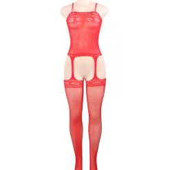 LOVE AND VIBES Body Sexy à Motifs Avec Jarretelles -Sextoys boutique body sexy a motifs avec jarretelles 12