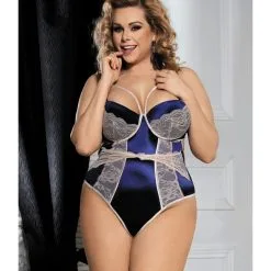 LOVE AND VIBES Body Sexy Bleu Et Blanc -Sextoys boutique body sexy bleu et blanc 7