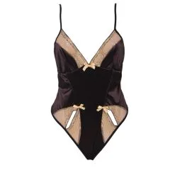 LOVE AND VIBES Body Sexy Marron Et Or à Trous -Sextoys boutique body sexy marron et or a trous 9