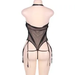 LOVE AND VIBES Body Sexy Similicuir En V -Sextoys boutique body sexy similicuir en v 10