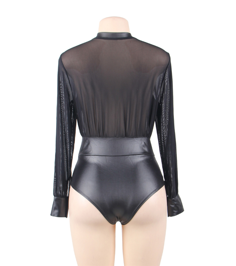 LOVE AND VIBES Body Similicuir à Zip 9 LOVE AND VIBES Body Similicuir à Zip – Image 9