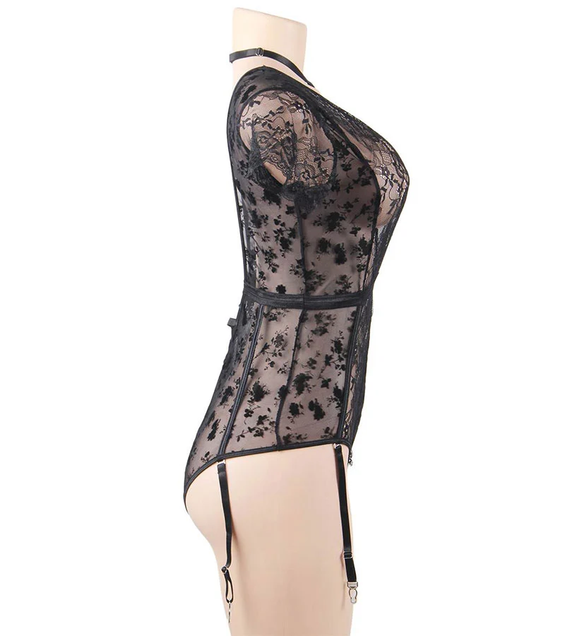 LOVE AND VIBES Body Teddy Avec Collier 12 LOVE AND VIBES Body Teddy Avec Collier – Image 12