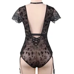 LOVE AND VIBES Body Teddy Avec Collier 29 LOVE AND VIBES Body Teddy Avec Collier -Sextoys boutique body teddy avec collier 15