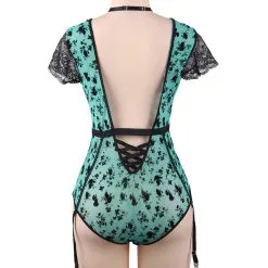 LOVE AND VIBES Body Teddy Avec Collier 32 LOVE AND VIBES Body Teddy Avec Collier -Sextoys boutique body teddy avec collier 18