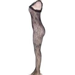 LOVE AND VIBES Bodystocking Ouvert Dentelle Papillon -Sextoys boutique bodystocking ouvert dentelle papillon 9