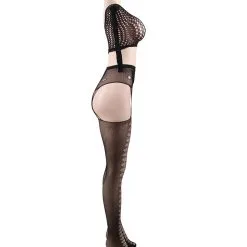 LOVE AND VIBES Bodystocking Sexy Deux Pièces -Sextoys boutique bodystocking sexy deux pieces 7