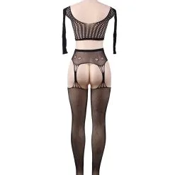 LOVE AND VIBES Bodystocking Sexy Deux Pièces -Sextoys boutique bodystocking sexy deux pieces 8